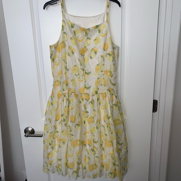 Ann Taylor citrus print dress - Picture 4 of 5